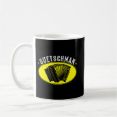 Harmonica Lover Quetschman Styrian Harmonica Squee Kaffeetasse (Links)