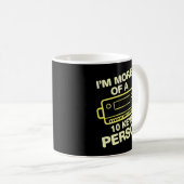 Harmonica Lover Retro Funny Wordplay Harmonicists Kaffeetasse (VorderseiteRechts)