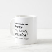 Harmonica macht mich glücklich kaffeetasse (Vorderseite Links)