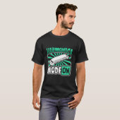 Harmonica Mode On Harmonica Player T-Shirt (Vorne ganz)