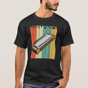 Harmonica Music Instrument T-Shirt