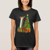 Harmonica Music  Xmas Holiday Santa Harmonica Chri T-Shirt (Vorderseite)