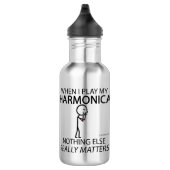 Harmonica Nichts anderes zählt Edelstahlflasche (Rechts)
