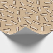 Harmonica Pattern Geschenkpapier (Ecke)