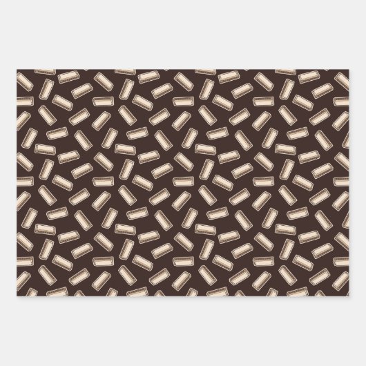 Harmonica Pattern Geschenkpapier Set (Vorderseite 2)