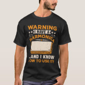 Harmonica Player Harmonica Player T-Shirt (Vorderseite)