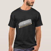 Harmonica Player Harmonica T-Shirt (Vorderseite)
