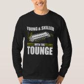 Harmonica Playing For Harmonica Player Harmonica T T-Shirt (Vorderseite)