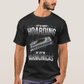 Harmonica Playing für Harmonica Player Harmonica T T-Shirt (Vorderseite)