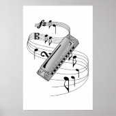 Harmonica Poster (Vorne)