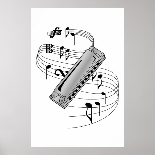 Harmonica Poster (Vorne)