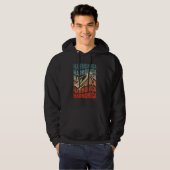 Harmonica Retro Harmonicist Harp Player Hoodie (Vorne ganz)
