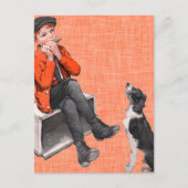 Harmonica spielen postkarte (Vorderseite)