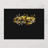 Harmonica Splash Postkarte (Vorderseite)