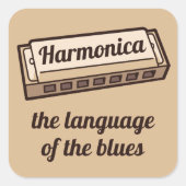 Harmonica Sticker (Vorderseite)