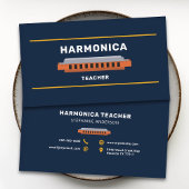 Harmonica Teacher Visitenkarte
