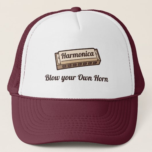 Harmonica Truckerkappe (Vorderseite)