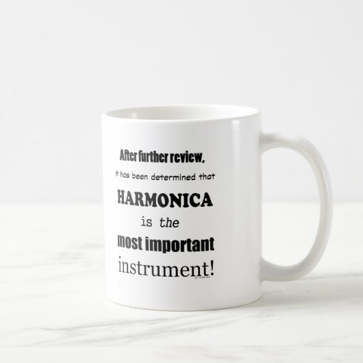 Harmonica wichtigstes Instrument Kaffeetasse (Rechts)