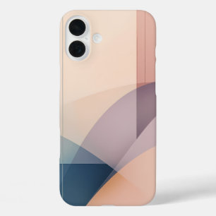 Harmonie Ätherische Abstrakte Pastell-Kunstfarben- iPhone 16 Plus Hülle