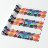 Harmonie auf dem Wasser Geschenkpapier (Ungerollt)