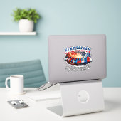 HARMONIE AUFKLEBER (Laptop auf Schreibtisch)