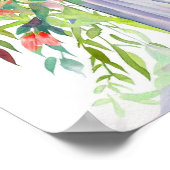 Harmonie blühen, Bridal Cascading Bouquet 1, Poster (Ecke)
