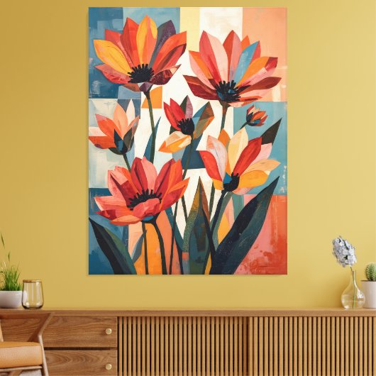 Harmonie blühen leinwanddruck (Insitu (Wohnzimmer))