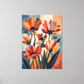 Harmonie blühen leinwanddruck (Vorderseite)