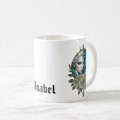 Harmonie der Elemente, die Frau mit dem Löwen. Kaffeetasse (VorderseiteRechts)