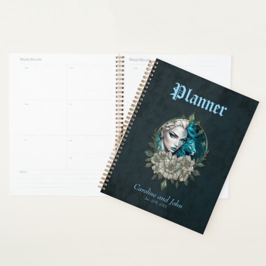 Harmonie der Elemente, die Frau mit dem Löwen. Planer (Anzeige)