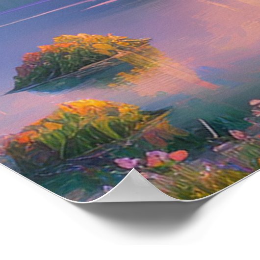 Harmonie der Elemente Poster (Ecke)