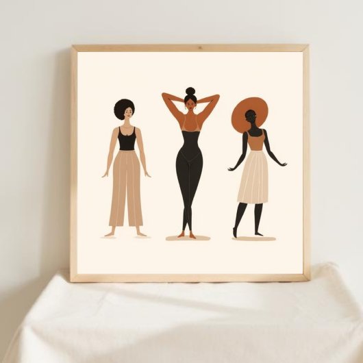Harmonie der Frauen Poster