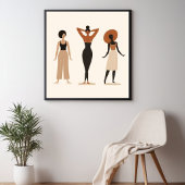 Harmonie der Frauen Poster