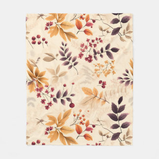 Harmonie der Herbsternte Fleecedecke