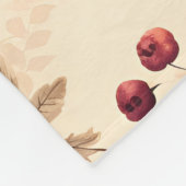 Harmonie der Herbsternte Fleecedecke (Ecke)
