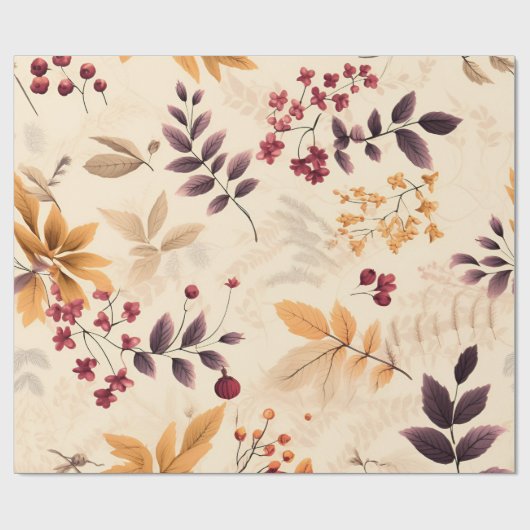 Harmonie der Herbsternte Geschenkpapier (Flach)