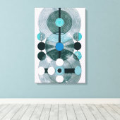 Harmonie der Kulturkreise Leinwanddruck (Insitu (Holzboden))