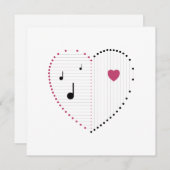 Harmonie der Liebe Feiertagskarte (Vorne/Hinten)