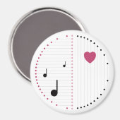 Harmonie der Liebe Magnet (Vorderseite/Rückseite)