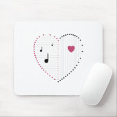 Harmonie der Liebe Mousepad (Mit Mouse)