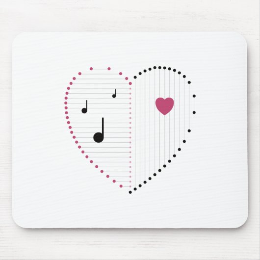 Harmonie der Liebe Mousepad (Vorne)