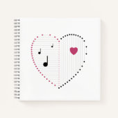 Harmonie der Liebe Notizblock (Vorderseite)