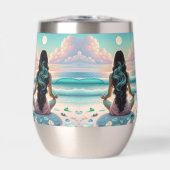 Harmonie der Meditation am Strand (Vorderseite)