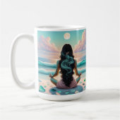 Harmonie der Meditation am Strand Kaffeetasse (Links)