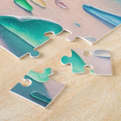 Harmonie der Meditation am Strand Puzzle (Seite)