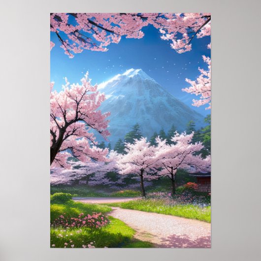 Harmonie der Natur Poster (Vorne)