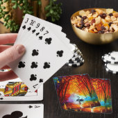HARMONIE DER VERTRÄGE - SCHWARZER SCHWARZ AUF FARB SPIELKARTEN (In Situ)