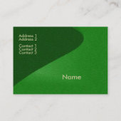 Harmonie der Visitenkarte (Rückseite)