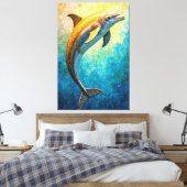 Harmonie des Ozeans Leinwanddruck (Insitu (Schlafzimmer))