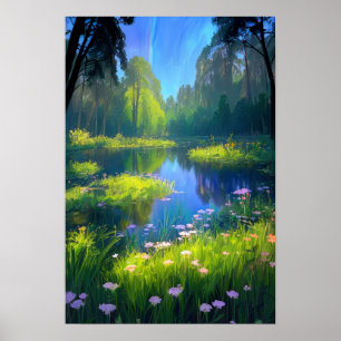 Harmonie des Sumpflandes Poster